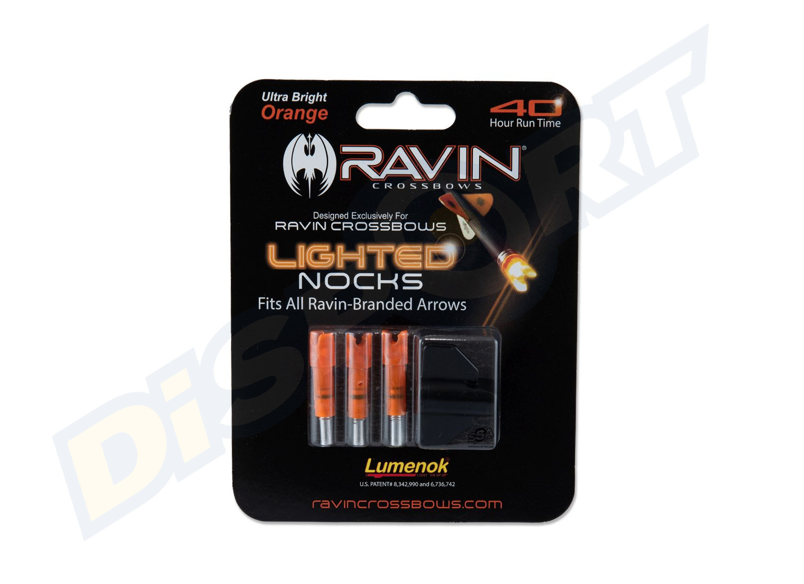 RAVIN CROSSBOWS COCCA LUMINOSA PER DARDI ORIGINALI CONF. 3 PEZZI