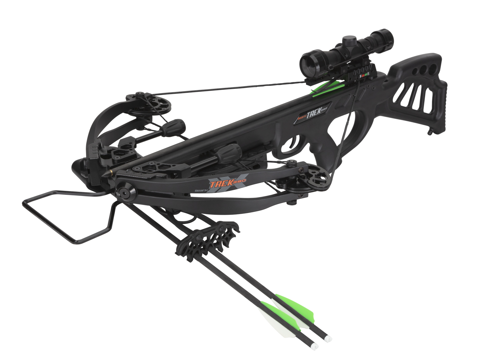 BEAR ARCHERY BALESTRA COMPOUND TREK 380 COMPLETA