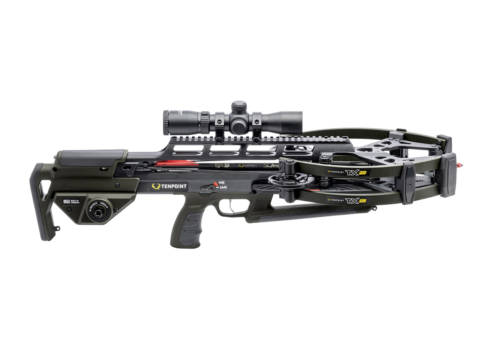 TENPOINT BALESTRA TX 28 MOSS GREEN