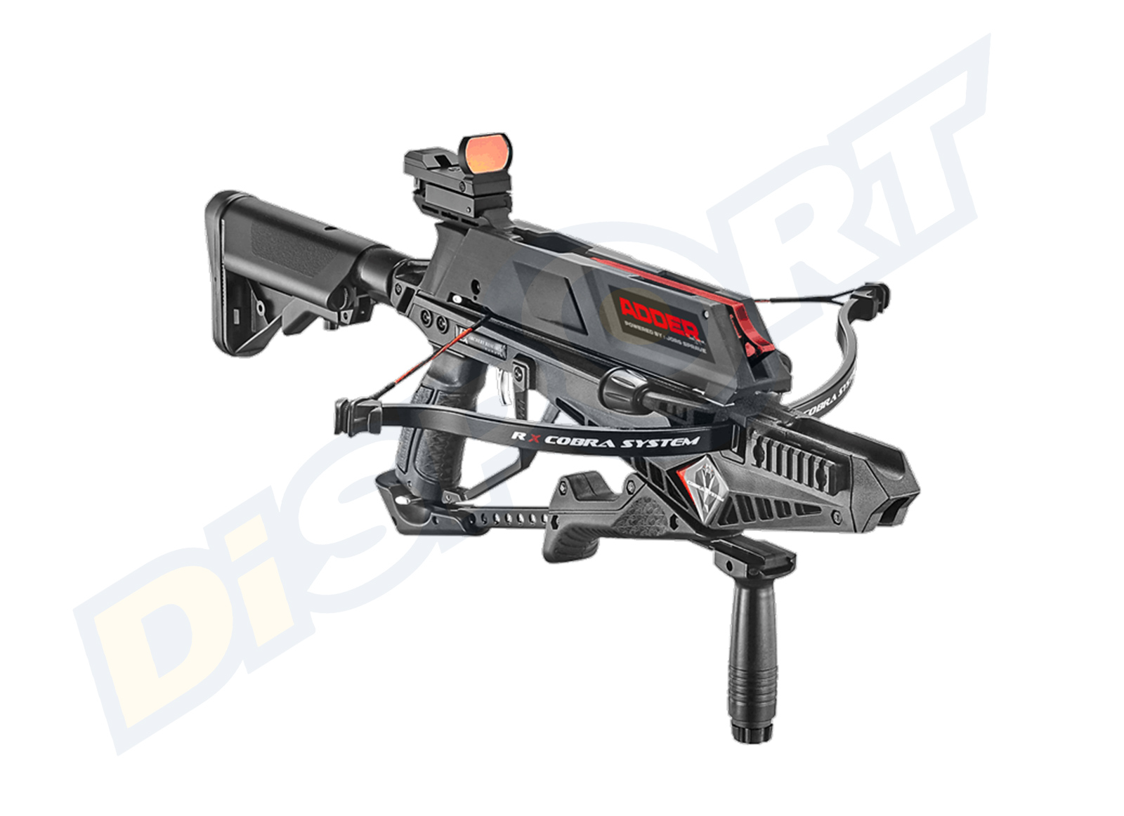 EK PISTOLA BALESTRA COBRA ADDER 130# BLACK