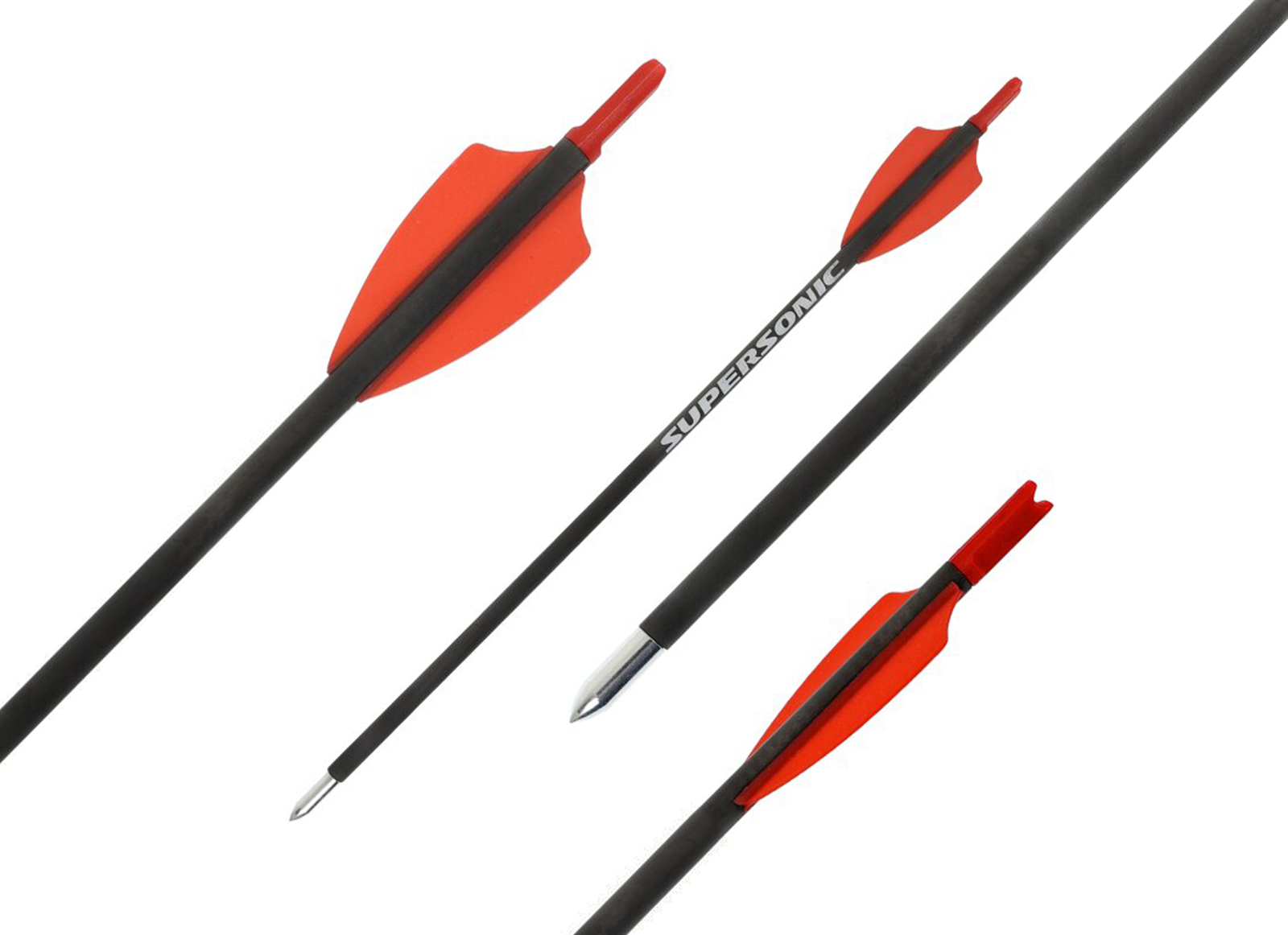 X-BOW FMA DARDI SUPERSONIC TACTICAL CARBONIO - CONF. 10 PEZZI